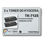 2-PAK Multibox Toner do KYOCERA TK7125 1T02V70NL0 TASKALFA 3212 2x20.0K zamiennik - 2