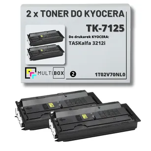 2-PAK Multibox Toner do KYOCERA TK7125 1T02V70NL0 TASKALFA 3212 2x20.0K zamiennik