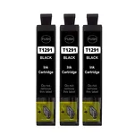 3-PAK Multibox Tusz do EPSON T1291 C13T12914010 black zamiennik - 2