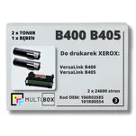 3-PAK Multibox 2x Toner + 1x Bęben do XEROX B400 B405 106R03585 101R00554 2x24.6K/65.0K zamiennik - 2