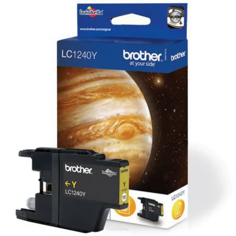 BROTHER tusz LC1240Y oryginalny yellow 600 stron