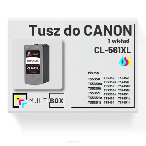 Tusz do CANON CL561XL color zamiennik Multibox