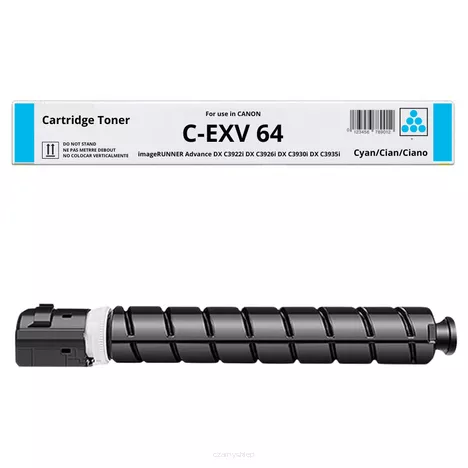 Toner do CANON CEXV64 5754C002 IR Advance DX C3922i DX C3926i cyan zamiennik  25.5K