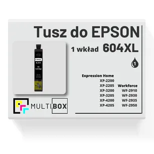 Tusz do EPSON 604XL T10H1 C13T10H14010 black zamiennik Multibox