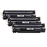 3-PAK Multibox Toner do HP CF283X 83X M201 M225 Zamiennik - 2