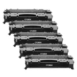 5-PAK Multibox Toner do HP CF280X 80X M401 M425 zamiennik - 2