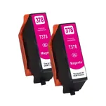2-PAK Multibox Tusz do EPSON 378XL T3793 C13T37934010 magenta zamiennik - 2