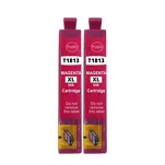 2-PAK Multibox Tusz do EPSON 18XL T1813 C13T18134010 magenta zamiennik - 2