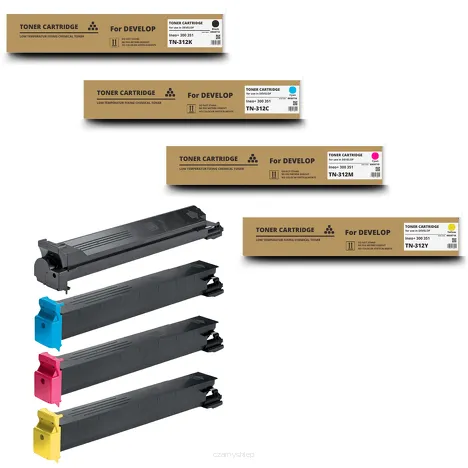4-PAK Zamiennik Toner do DEVELOP TN312 CMYK Ineo+ 300 351