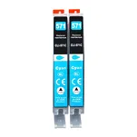 2-PAK Multibox Tusz do CANON CLI571CXL cyan zamiennik - 2