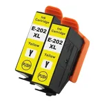 2-PAK Multibox Tusz do EPSON 202XL T02H44 T02H44010 yellow zamiennik - 2