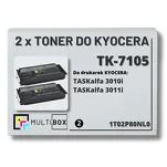 2-PAK Multibox Toner do KYOCERA TK7105 1T02P80NL0 TASKALFA 3010i 2x20.0K zamiennik - 2