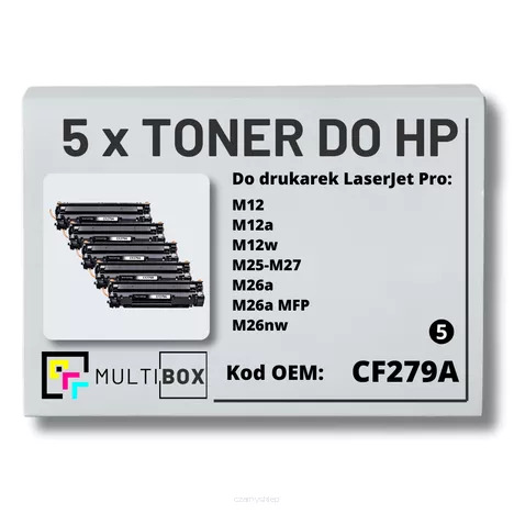 Toner do HP CF279A 79A M12 M26 5-pak zamiennik Multibox