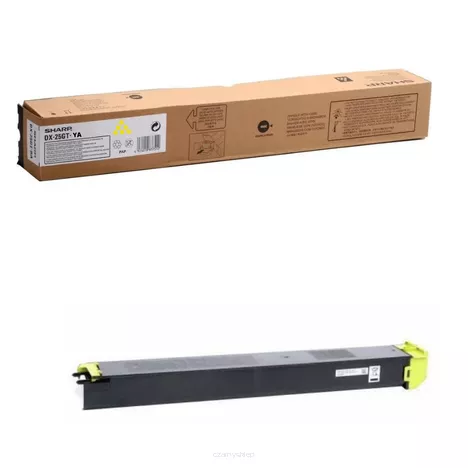 SHARP toner DX25GTYA yellow oryginalny 7000 stron