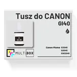 Tusz do CANON GI40BK black zamiennik Multibox - 2