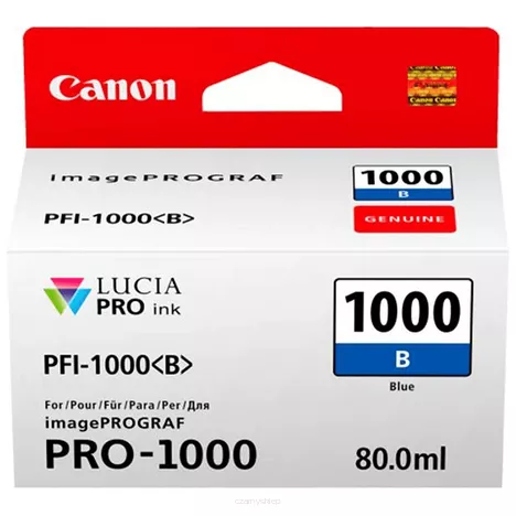 Canon oryginalny tusz PFI1000B 0555C001 blue