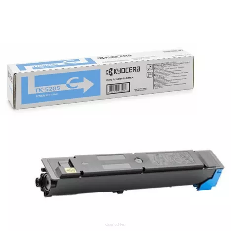 KYOCERA toner TK5205C 1T02R5CNL0 cyan oryginalny 12000 stron