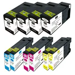 10-PAK Multibox Tusz do CANON PGI1500XL black / cyan / magenta / yellow zamiennik - 2