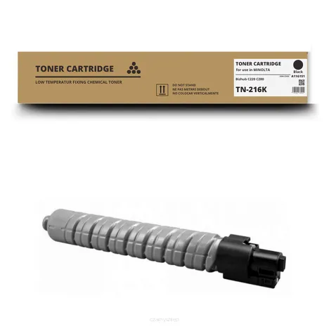 Toner do KONICA MINOLTA TN216K Bizhub C220 C280 A11G151 Black Zamiennik