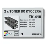 2-PAK Multibox Toner do KYOCERA TK410 370AM010 KM1620 KM1635 KM1650 KM2020 2x15.0K zamiennik - 2