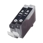 2-PAK Multibox Tusz do CANON CLI8BK 0620B001 black zamiennik - 2