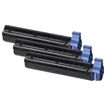 3-PAK Multibox Toner do OKI B412 B432 B512 MB472 MB492 MB562 45807102  zamiennik - 3