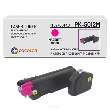 Toner zamiennik 1T02NSBTA0TA  do TRIUMPH ADLER PK5012M magenta 10.0K