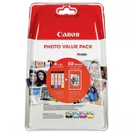 Canon oryginalny tusz CLI571XL + 50 x Papier 0332C006 0332C005 black / cyan / magenta / yellow 4-pak - 2