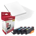 Canon oryginalny tusz CLI571XL + 50 x Papier 0332C006 0332C005 black / cyan / magenta / yellow 4-pak - 3