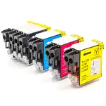 10-PAK Multibox Tusz do BROTHER LC985 - 2