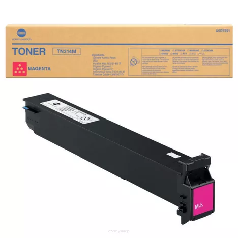 EOL KONICA MINOLTA toner TN314M A0D7351 magenta oryginalny 20000 stron