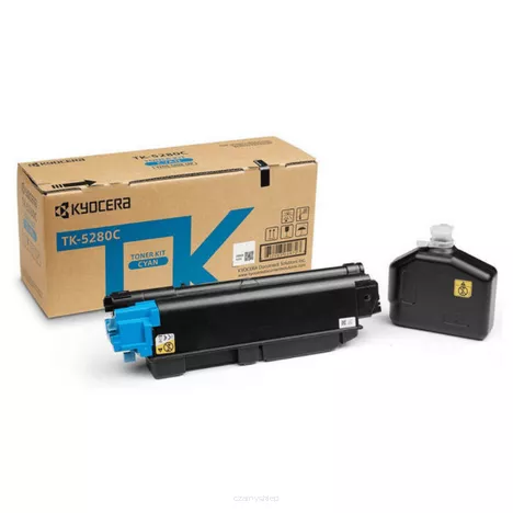 KYOCERA toner TK5280C 1T02TWCNL0 cyan oryginalny 11000 stron