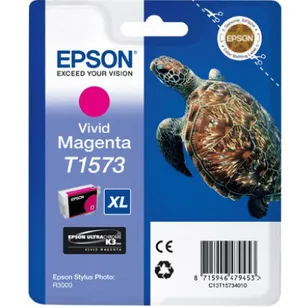 Epson tusz T1573 C13T15734010 oryginalny vivid magenta