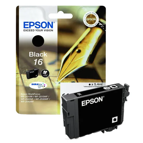 Epson tusz 16 T1621 C13T16214012 oryginalny black