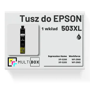 Tusz do EPSON 503XL T09R1 C13T09R14010 black zamiennik Multibox