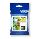 BROTHER tusz LC422XLY oryginalny yellow 1500 stron - 2