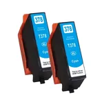 2-PAK Multibox Tusz do EPSON 378XL T3792 C13T37924010 cyan zamiennik - 2