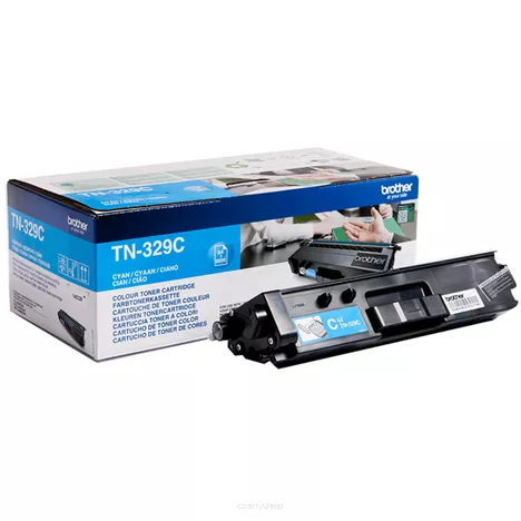 Brother toner TN329C oryginalny cyan
