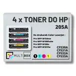 4-PAK Multibox Toner do HP 205A CMYK CF530A CF531A CF532A CF533A zamiennik - 2
