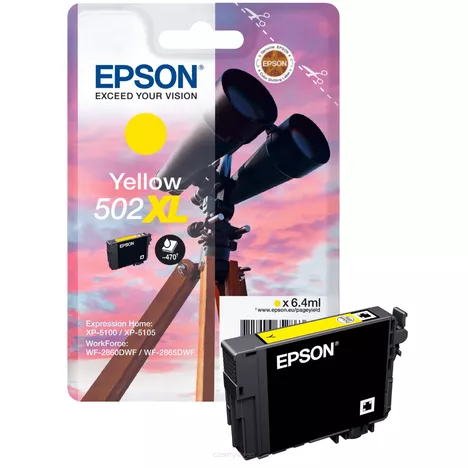 Epson tusz 502XL T02W4 C13T02W44010 oryginalny yellow