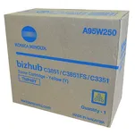 KONICA MINOLTA toner TNP49Y A95W250 yellow oryginalny 12000 stron - 2