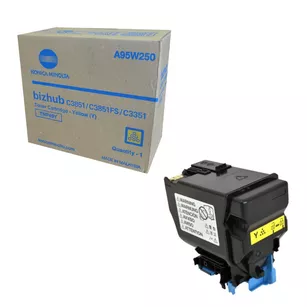 KONICA MINOLTA toner TNP49Y A95W250 yellow oryginalny 12000 stron