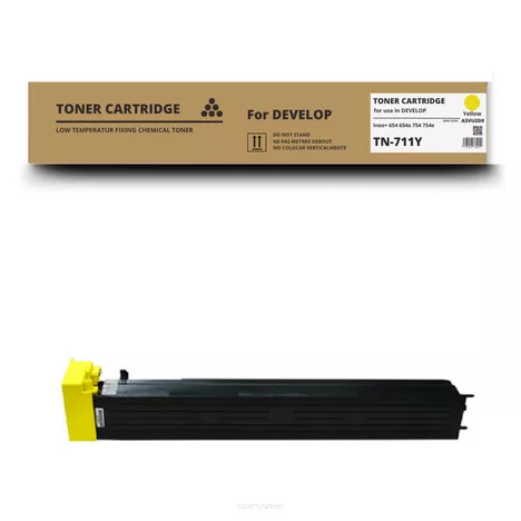 Toner do DEVELOP TN711Y Ineo+ 654 654e 754 754e A3VU2D0 Yellow Zamiennik