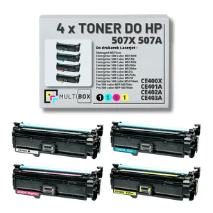 4-PAK Multibox Toner do HP 507X 507A CMYK CE400X CE401A CE402A CE403A zamiennik