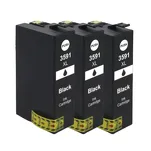 3-PAK Multibox Tusz do EPSON 35XL T3591 C13T35914010 black zamiennik - 2