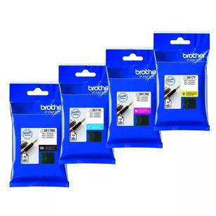 BROTHER tusz LC3617VAL oryginalny 4-pak CMYK 4x550 stron
