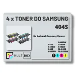 4-PAK Multibox Toner do SAMSUNG 404S Xpress C430 C480 C482 1.5K/1K CMYK zamiennik - 2