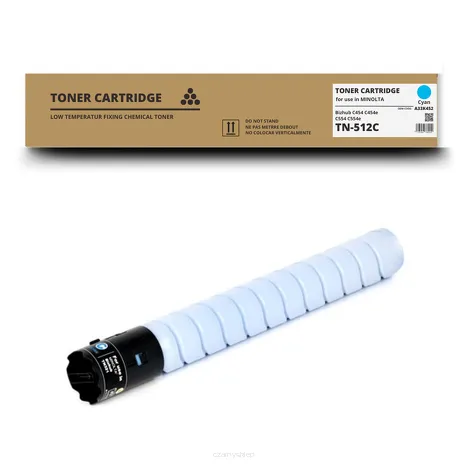 Toner do KONICA MINOLTA TN512C Bizhub C454 C454e C554 C554e A33K452 Cyan Zamiennik