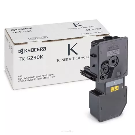 KYOCERA toner TK5230K 1T02R90NL0 czarny oryginalny 2600 stron