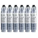 6-PAK Zamiennik Toner do Ricoh MP3353 885288 885266 - 2